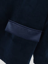 Men's Fringe Patchwork Casual Long Sleeve Blazer SKUL28162