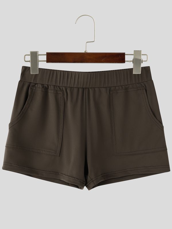 Men's Resort High-Waist Glute-Enhancing Patch Pocket Micro Short SKUL78221