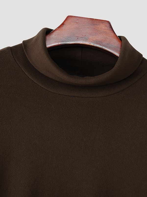 Men's Base Layer High Neck Long Sleeve T-Shirt SKUL35289