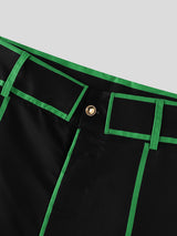 Mens Bold Stripe Colorblock Casual Pant SKUL21060