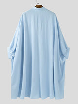 Men's Cape Style Long Sleeve Shirt SKUL37540