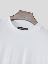 Mens False Two-Piece Layered Short Sleeve T-Shirt SKUL11474