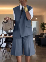 Men's Fashion Simple Casual Two Pieces Outfit SKUL53242