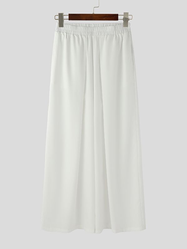 Men's Solid Color Casual Deconstructed Pant SKUL52636