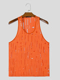 Mens Hollow Out See Through Sleeveless Vest SKUK58211
