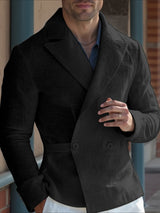 Men's Solid Color Casual Long Sleeve Blazer SKUL23943