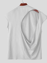 Men's Deconstructed Cutout Back Tank SKUL42552