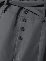 Men's Lace Patchwork Twisted Knot Pant SKUL46125