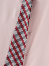 Men's Tie Print Long Sleeve Shirt SKUL37653