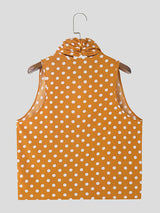 Mens Polka Dot Neck Tie Design Tank SKUK71350