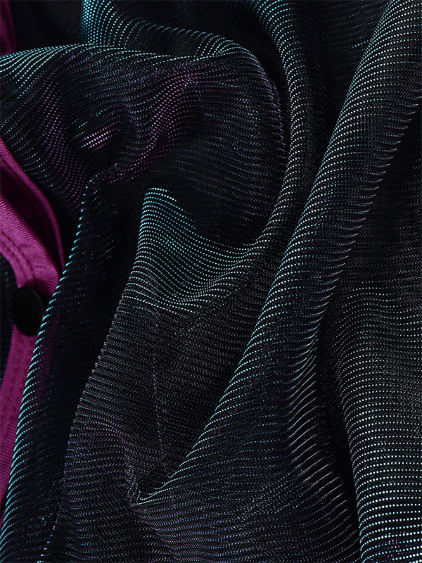 Mens Solid Color Glitter Sheer Mesh Tank SKUL05496