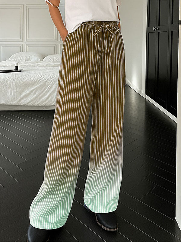 Men's Striped Gradient Casual Pant SKUL17016