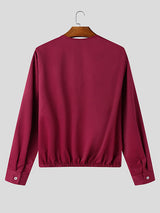 Mens Ethnic Print Long Sleeve Cardigan SKUL01187