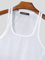 Men's Solid Color Cut Slim Fit Bodysuit SKUL21299