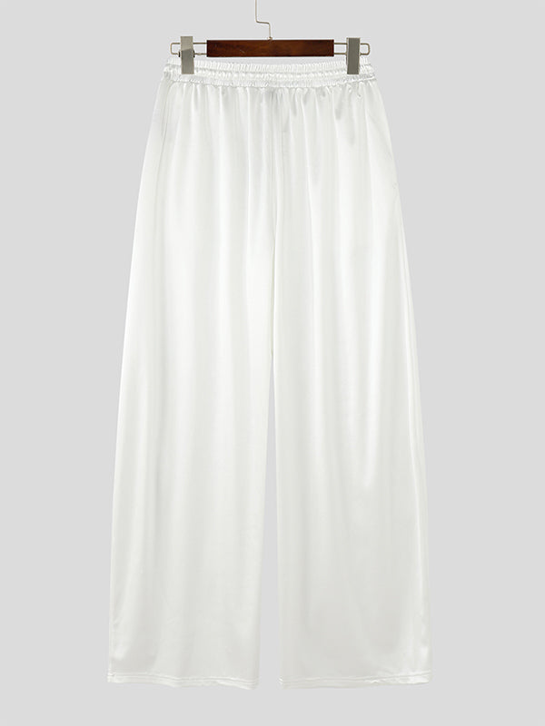 Men's Solid Color Loose Casual Pant SKUL25089