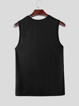 Mens Sheer Mesh Hooded Casual Tank SKUL19125