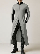 Men's Colorblock Half Zip Long Sleeve Cardigan SKUL30602