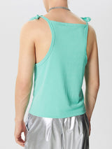 Mens Deconstructed Solid Knot Tank SKUK69101