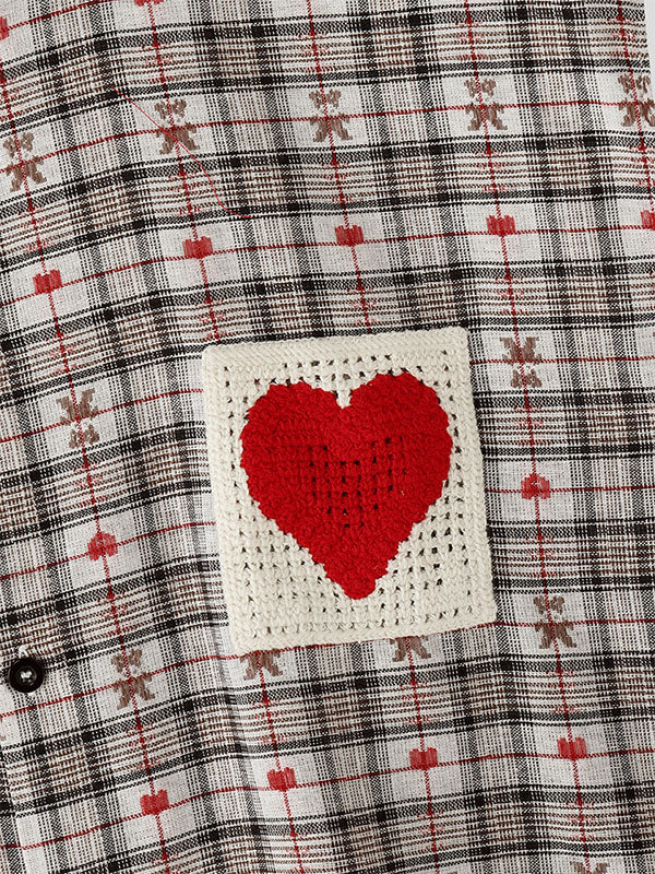 Mens Plaid Textured Sleeveless Shirt SKUL15371