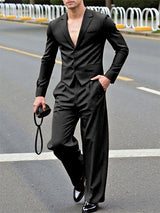 Men's Striped Casual Two Pieces Outfit SKUL25762