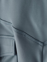 Men's Booty-Shaping High Stretch Scrunch Butt High Waist Cargo Pocket Booty Short SKUL68425