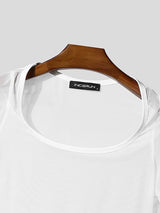 Men's Sheer Mesh Crew Neck Long Sleeve T-shirt SKUL50051