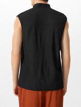 Mens Textured V-Neck Sleeveless Tank SKUK49703