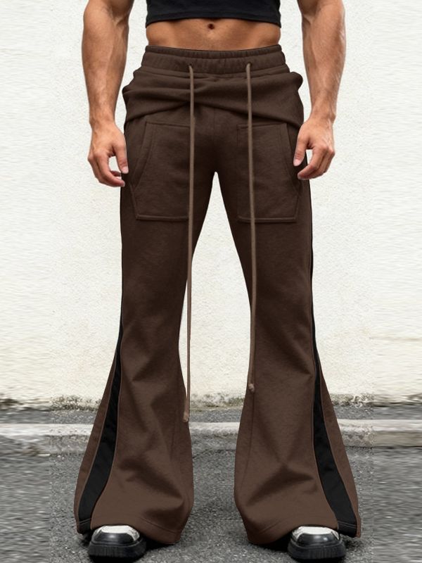 Men's Contrast Drawstring Casual Pant SKUL51258