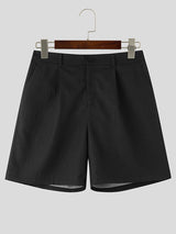 Mens Jacquard Texture Casual Shorts With Pocket SKUK19642