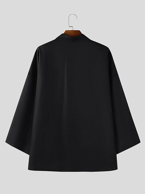 Men's Floral Print Long Sleeve Shirt SKUL17020