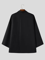 Men's Floral Print Long Sleeve Shirt SKUL17020