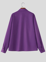 Men's Fun Print Long Sleeve Shirt SKUL41200