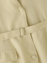 Mens Irregular Ruffled Hem Sleeveless Cardigan SKUL06389