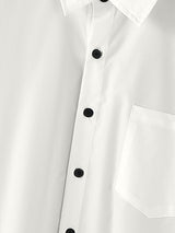 Men's Color Block Casual Long Sleeve Shirt SKUL36385