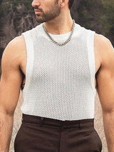 Mens Casual Mesh Vest SKUJ16457