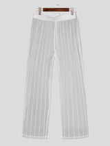 Mens Striped See-through 2 Piece Set SKUJ03881