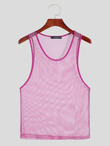 Mens Mesh Sleeveless Vest SKUJ16465