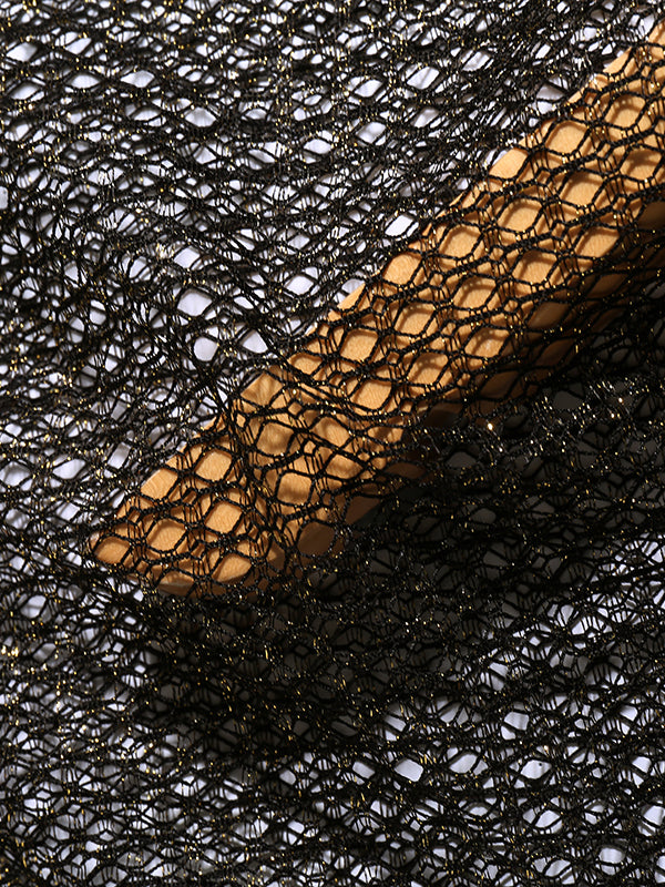 Mens Hollow Mesh Drop Shoulder T-Shirt SKUI40186